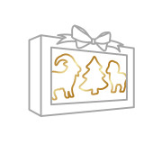 Wooden decoration set