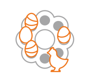 Великодня підставка для яєць