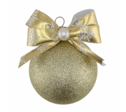 6 cm Handmade Decorated Christmas Balls