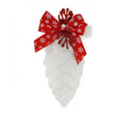 Decorated Christmas Pine Cones