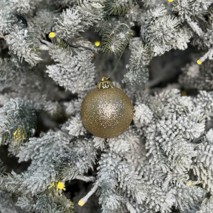 Новорічна Куля 6 см - золота