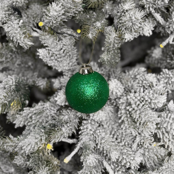 Новорічна Куля 6 см - зелена
