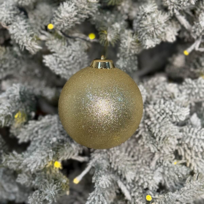 Новорічна Куля 10 см - золота