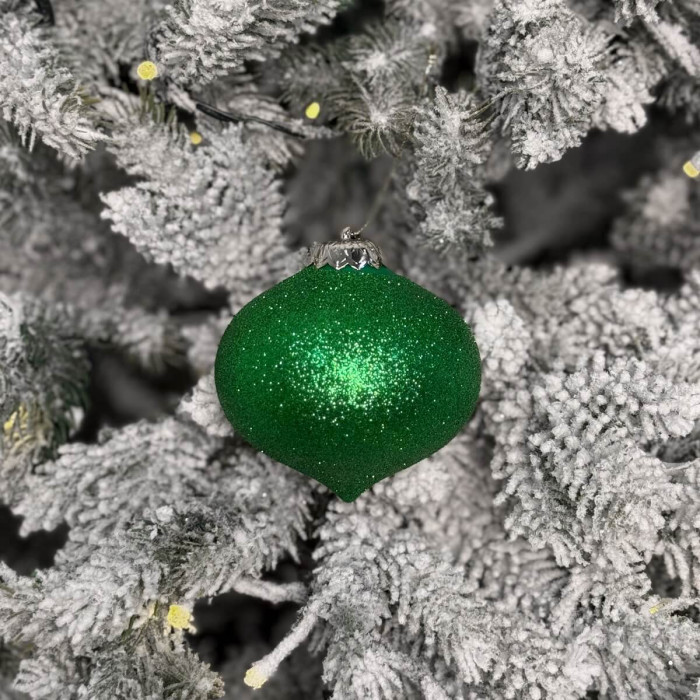 Прикраса новорічна Дзиґа мала - зелена