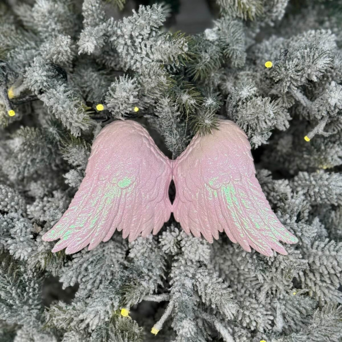 Christmas decoration Large Wings - pink