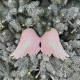 Christmas decoration Large Wings - pink