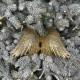 Christmas decoration Large Wings - gold