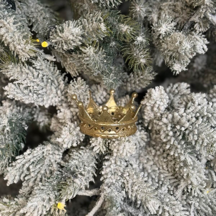 Прикраса новорічна Корона - золота