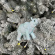 Christmas tree decoration Elephant sky blue