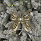 Christmas decoration gold Bow