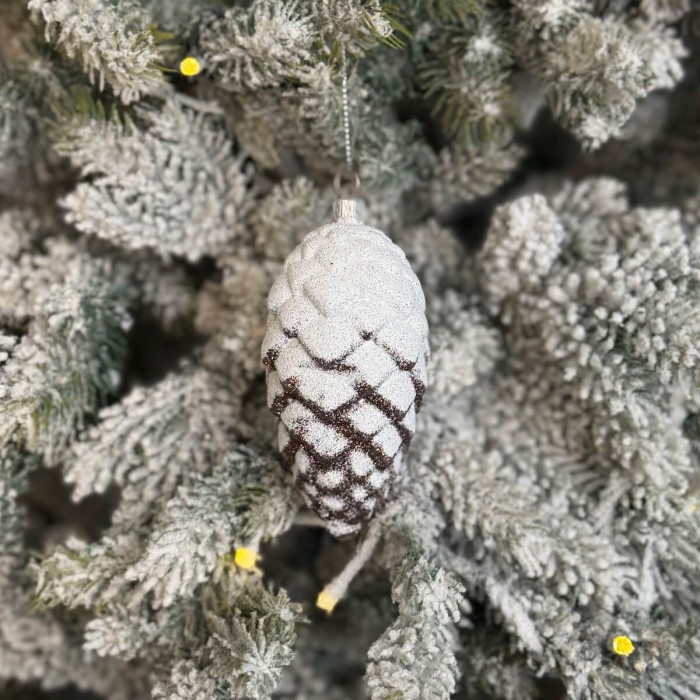 Christmas tree decoration Cone brown