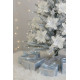 New Year's decoration Flower Christmas mini - white