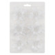 New Year's decoration Flower Christmas mini - white