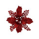 New Year's decoration Flower Christmas mini - red