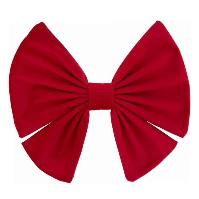 Новорічна прикраса Бант червоний ручної роботи