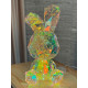 Christmas Decoration Bunny Holographic with LED Lighting