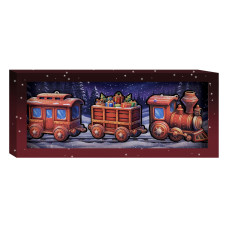 Набір дерев’яних новорічних прикрас (арт. 3564)