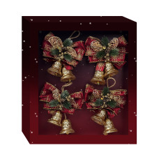 Набір новорічних прикрас ручної роботи (арт. 3585)