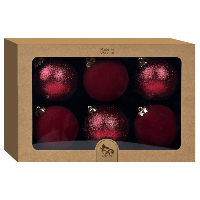 Набір новорічних 3D іграшок (арт. 3598)