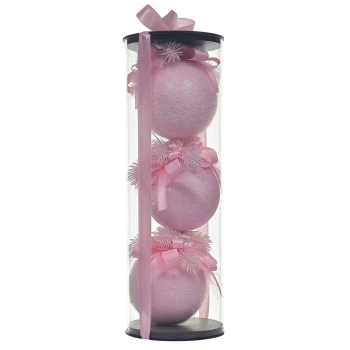 Balls with packaging 8 cm - 3 pcs (art. 3661)