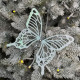 Christmas decoration Medium sky blue Butterfly