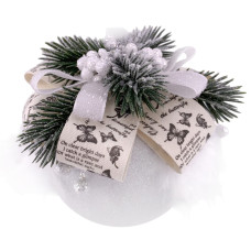 Куля декорована 8 см. (арт. 3802)