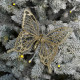Christmas decoration Medium gold Butterfly