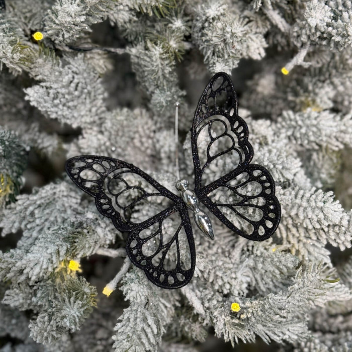 Christmas decoration Small black Butterfly