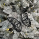 Christmas decoration Small black Butterfly
