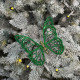 Christmas decoration Small green Butterfly