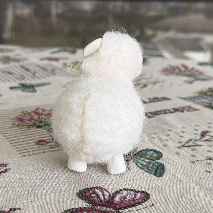 Великодній декоративний баранчик білий