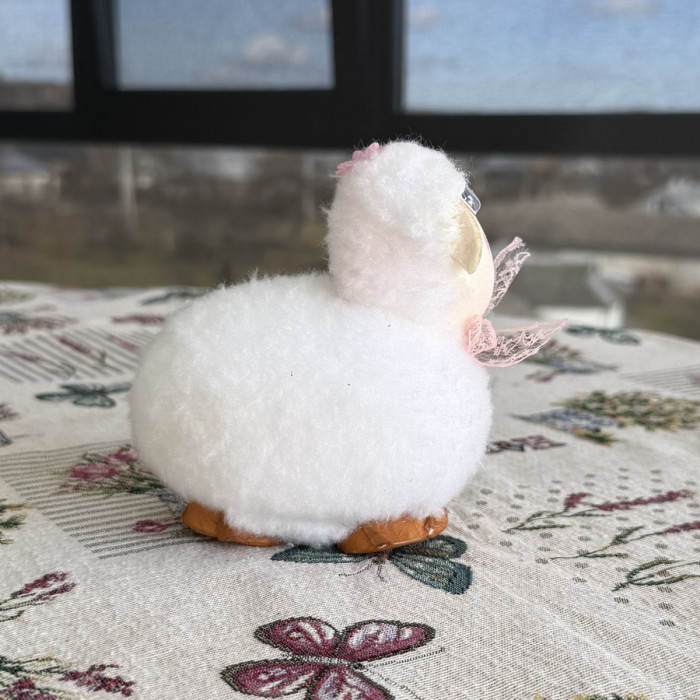 Великодній декоративний баранчик білий