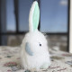 Великодній декоративний зайчик білий великий