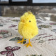 Decorative Easter chick with crown