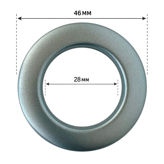 Curtain Grommet Economy 28 мм Blue 100pcs.