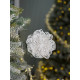 New Year's decoration Christmas flower mini - white