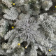 Christmas decoration Snowflake Frost - silver