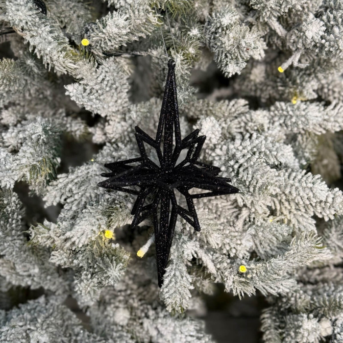 Новогоднее украшение Ромб малый - черный