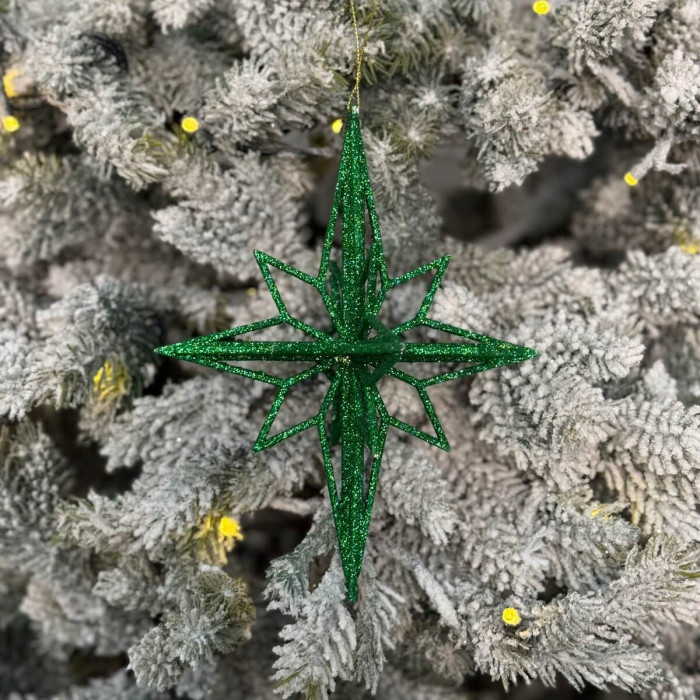 Christmas decoration Large Rhombus - green