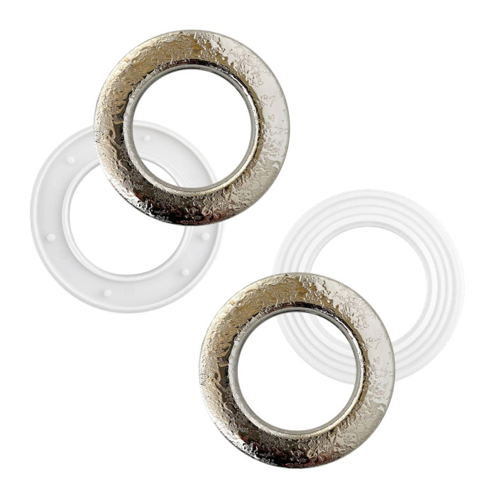 Curtain Grommet 35 мм Wet silver 10pcs.