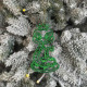 Christmas decoration Snake - green