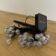 Outdoor string lights "Ball" 4.7 m, on the solar panel (art. 1172)