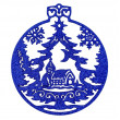Різдвяна ніч – Синий (арт. 1925)
