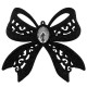 Christmas decoration black Bow