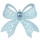 Christmas decoration sky blue Bow