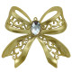 Christmas decoration gold Bow