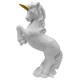 Новогоднее украшение Единорог-2 белый