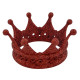 Прикраса новорічна Корона - червона