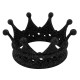 Прикраса новорічна Корона - чорна