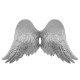 Christmas decoration Large Wings - silver